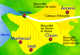 carte pays nantais